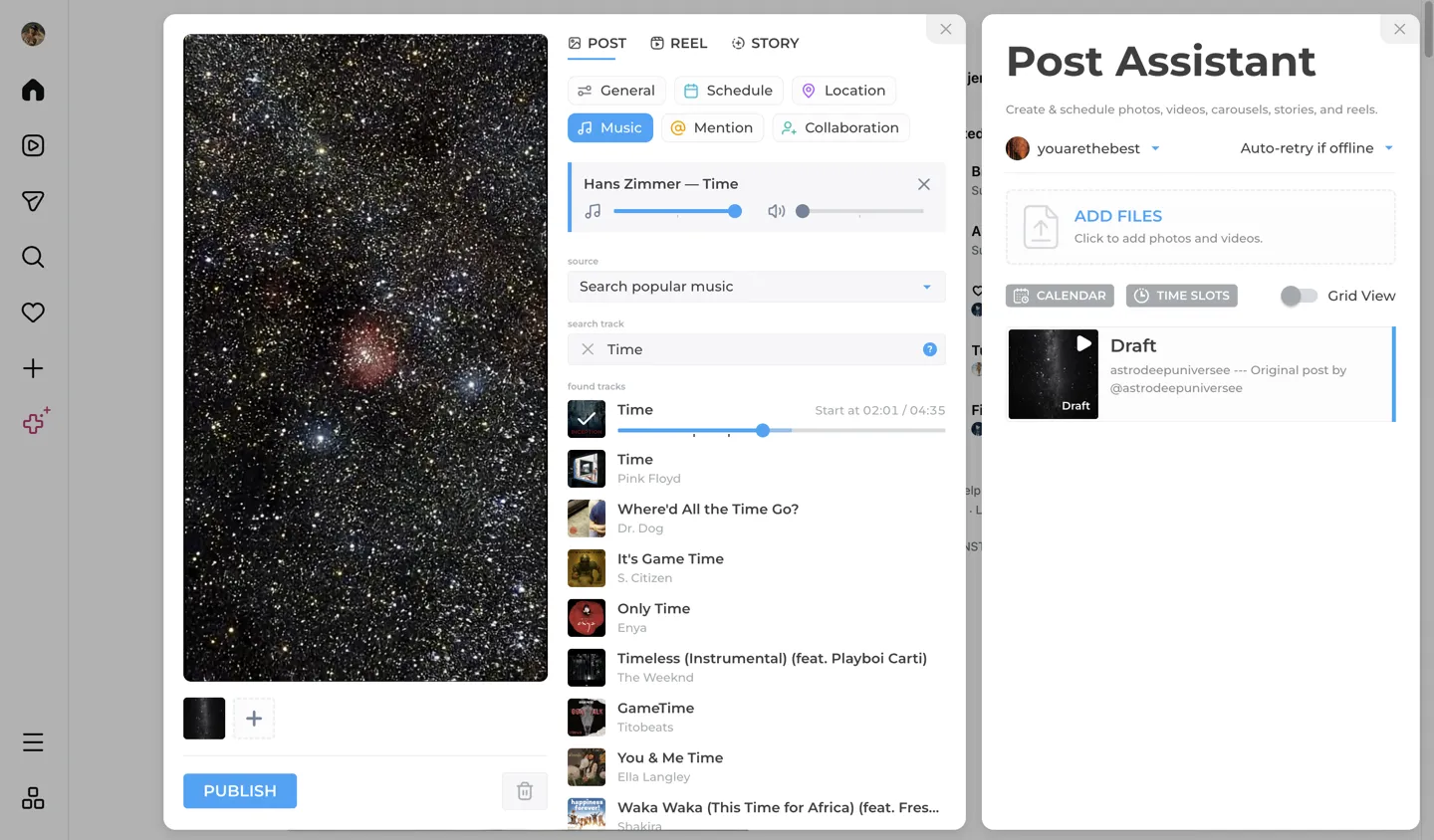 Music Track Customization
